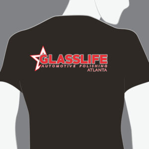 Glasslife Automotive Polishing T-shirt - Black